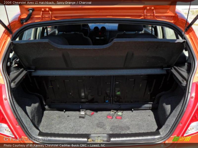 Spicy Orange / Charcoal 2006 Chevrolet Aveo LS Hatchback
