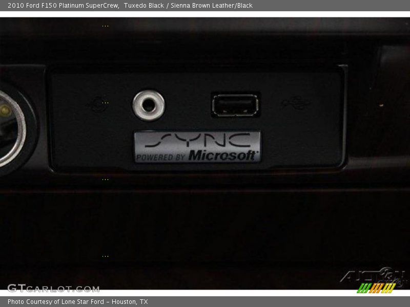Tuxedo Black / Sienna Brown Leather/Black 2010 Ford F150 Platinum SuperCrew