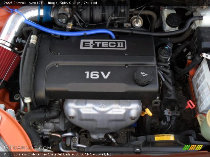 Spicy Orange / Charcoal 2006 Chevrolet Aveo LS Hatchback