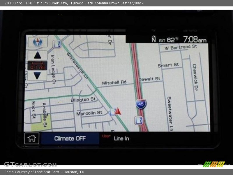 Tuxedo Black / Sienna Brown Leather/Black 2010 Ford F150 Platinum SuperCrew