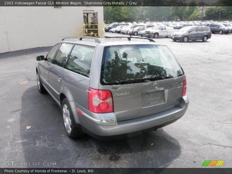 Silverstone Grey Metallic / Grey 2003 Volkswagen Passat GLX 4Motion Wagon