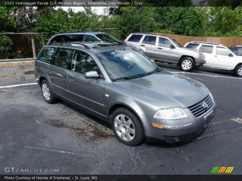 Silverstone Grey Metallic / Grey 2003 Volkswagen Passat GLX 4Motion Wagon