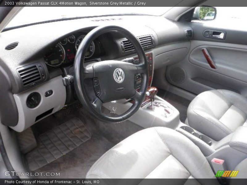 Silverstone Grey Metallic / Grey 2003 Volkswagen Passat GLX 4Motion Wagon