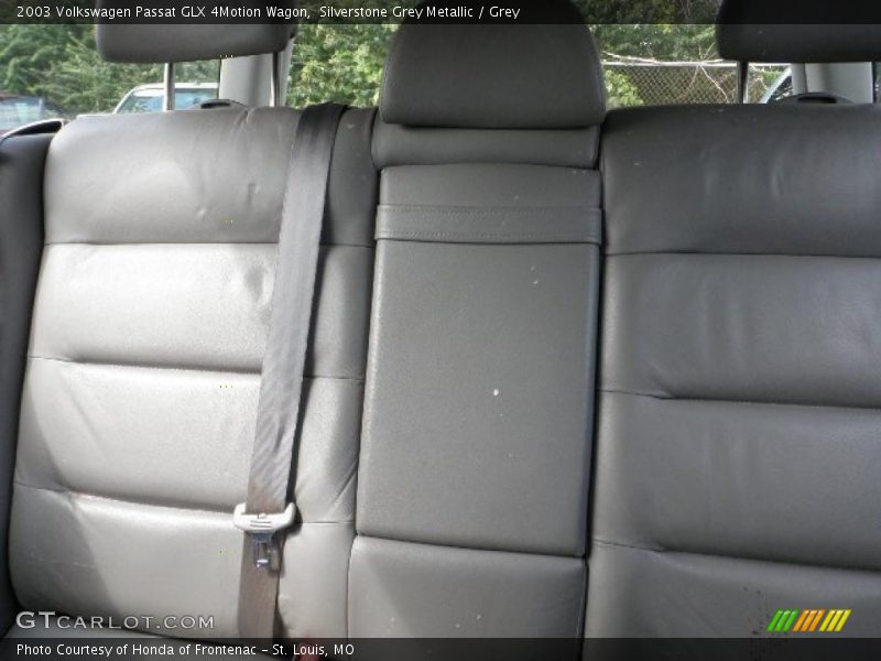 Silverstone Grey Metallic / Grey 2003 Volkswagen Passat GLX 4Motion Wagon