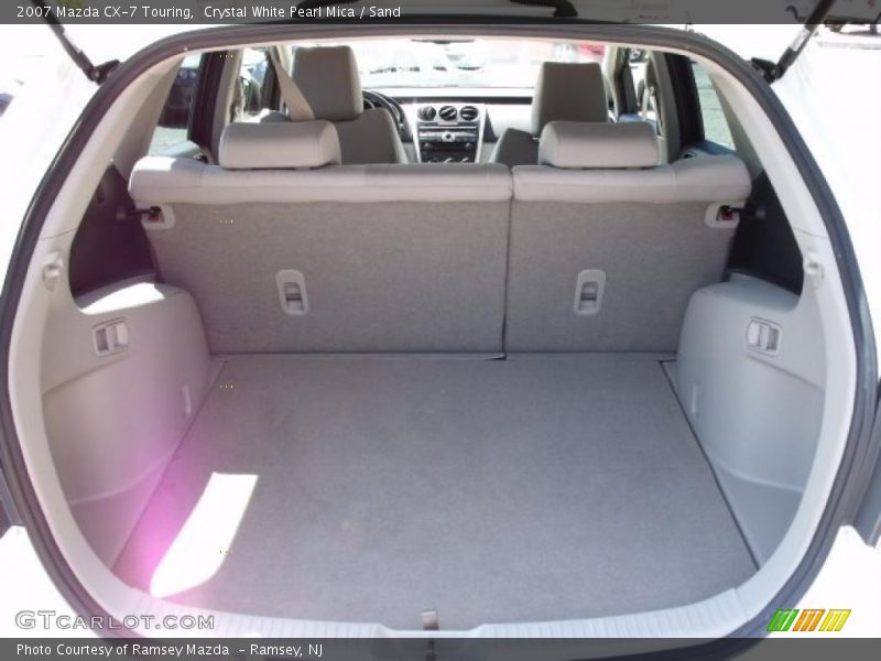 Crystal White Pearl Mica / Sand 2007 Mazda CX-7 Touring