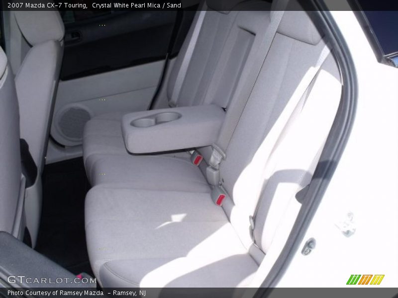Crystal White Pearl Mica / Sand 2007 Mazda CX-7 Touring