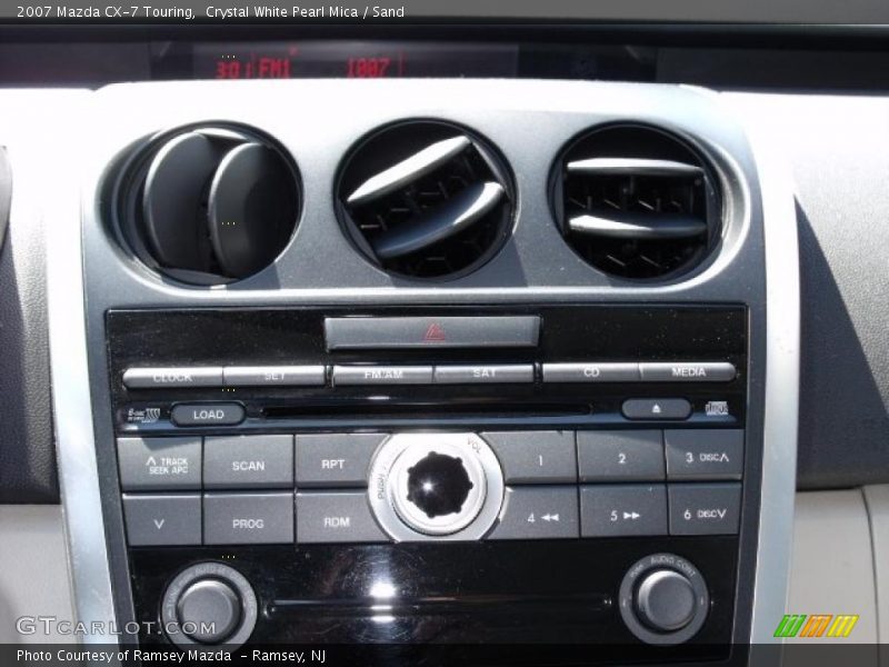 Crystal White Pearl Mica / Sand 2007 Mazda CX-7 Touring