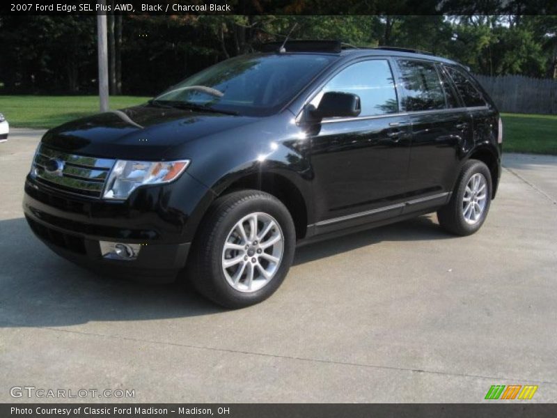 Black / Charcoal Black 2007 Ford Edge SEL Plus AWD