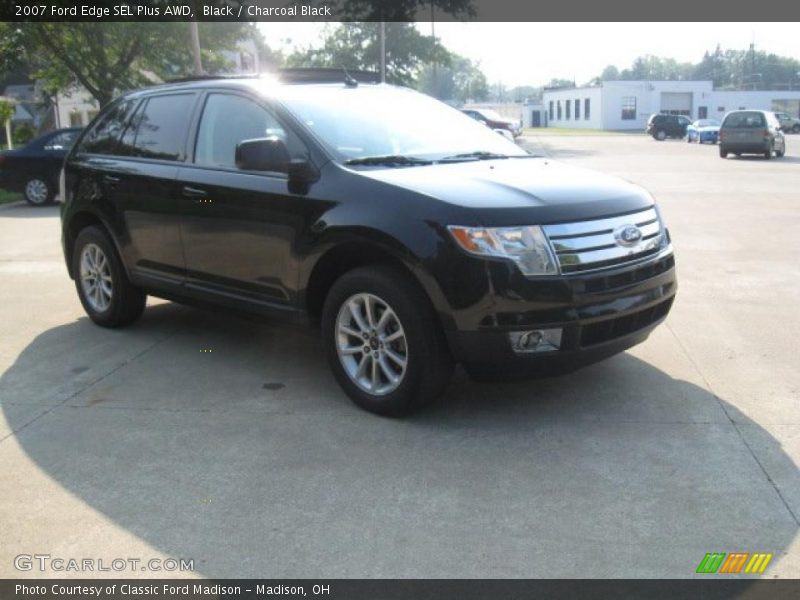 Black / Charcoal Black 2007 Ford Edge SEL Plus AWD