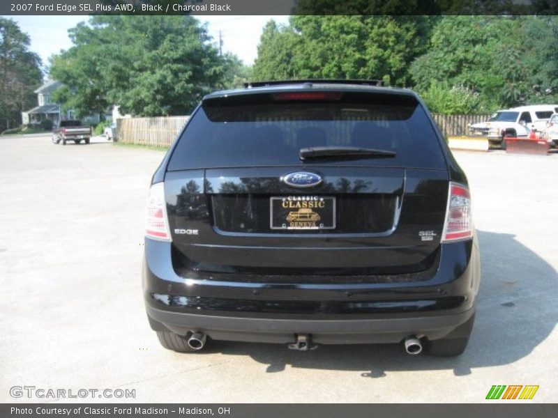 Black / Charcoal Black 2007 Ford Edge SEL Plus AWD