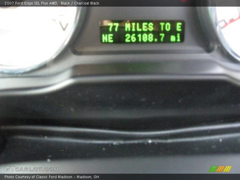 Black / Charcoal Black 2007 Ford Edge SEL Plus AWD