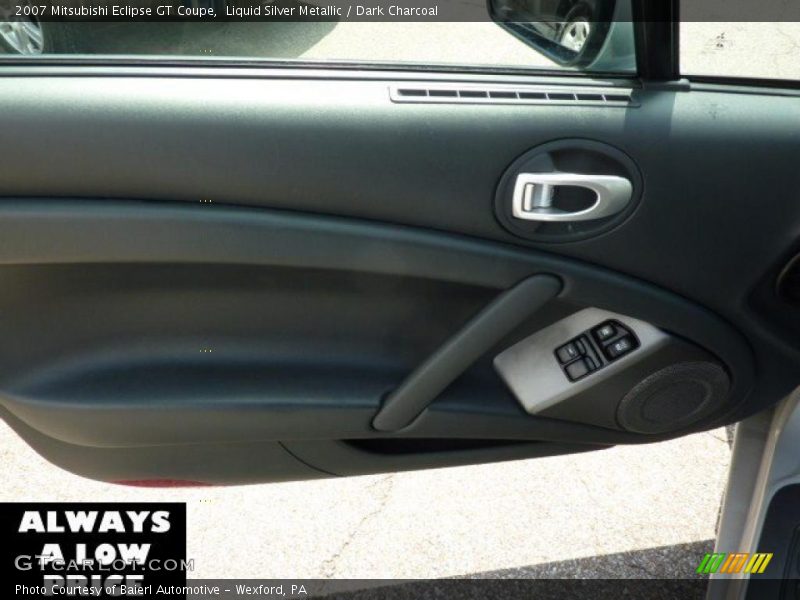 Liquid Silver Metallic / Dark Charcoal 2007 Mitsubishi Eclipse GT Coupe