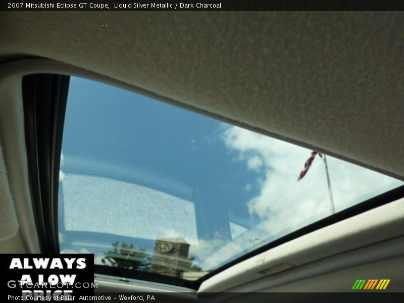 Liquid Silver Metallic / Dark Charcoal 2007 Mitsubishi Eclipse GT Coupe