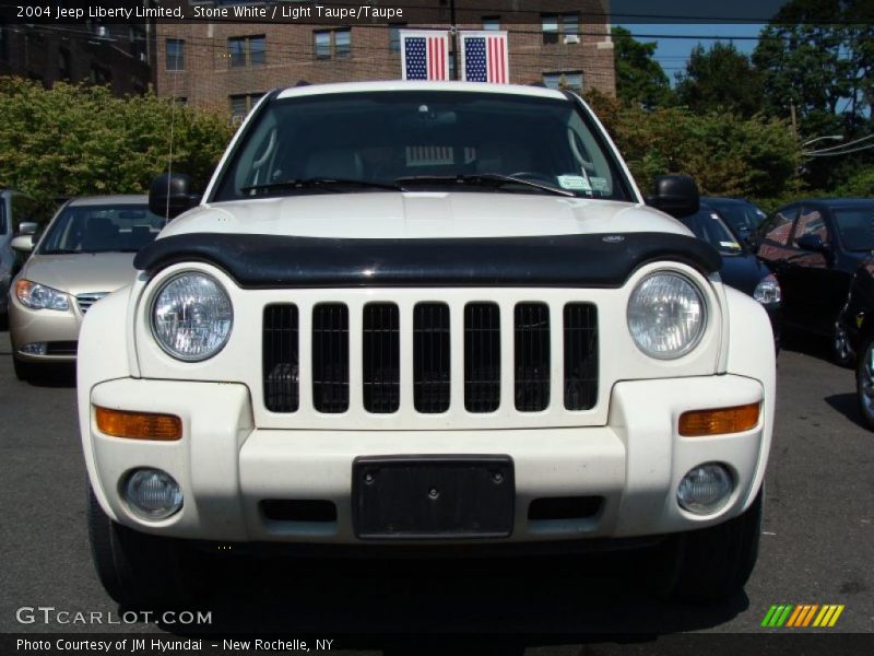Stone White / Light Taupe/Taupe 2004 Jeep Liberty Limited