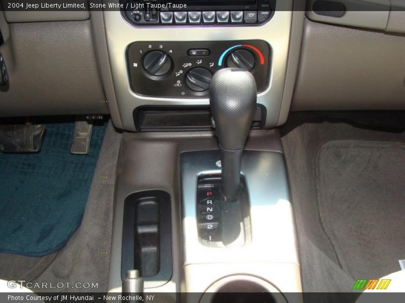 Stone White / Light Taupe/Taupe 2004 Jeep Liberty Limited