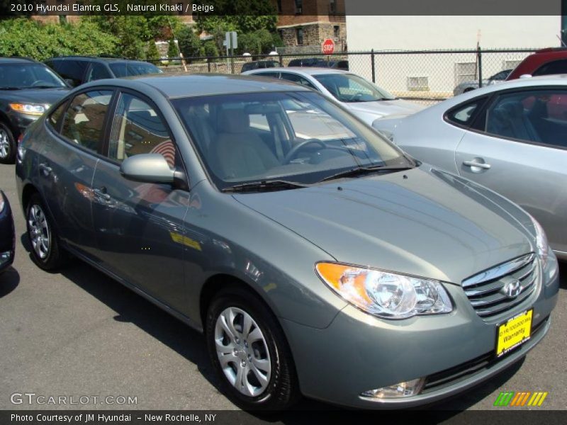 Natural Khaki / Beige 2010 Hyundai Elantra GLS