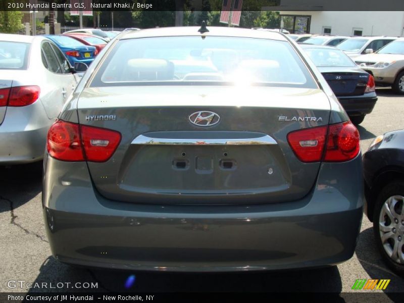 Natural Khaki / Beige 2010 Hyundai Elantra GLS