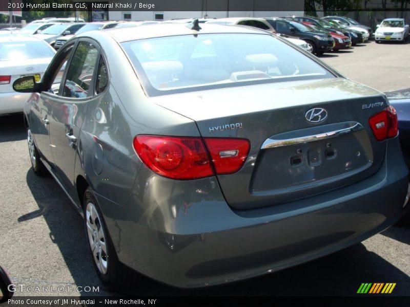 Natural Khaki / Beige 2010 Hyundai Elantra GLS