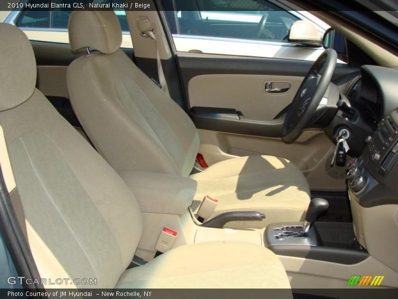 Natural Khaki / Beige 2010 Hyundai Elantra GLS