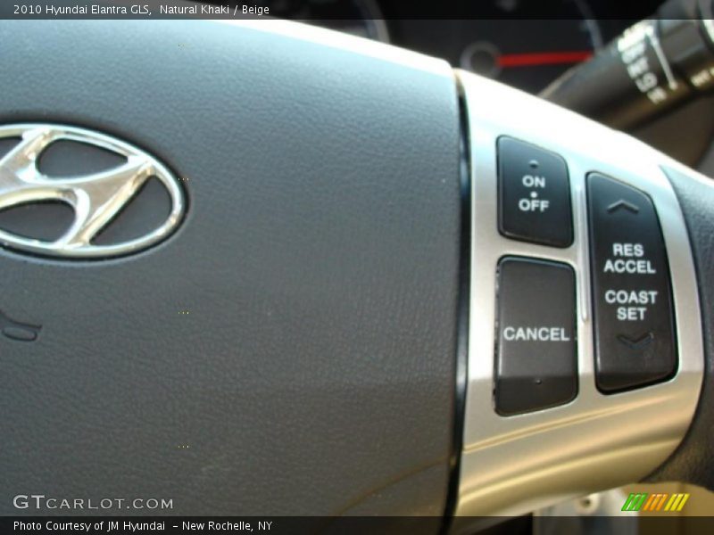 Natural Khaki / Beige 2010 Hyundai Elantra GLS
