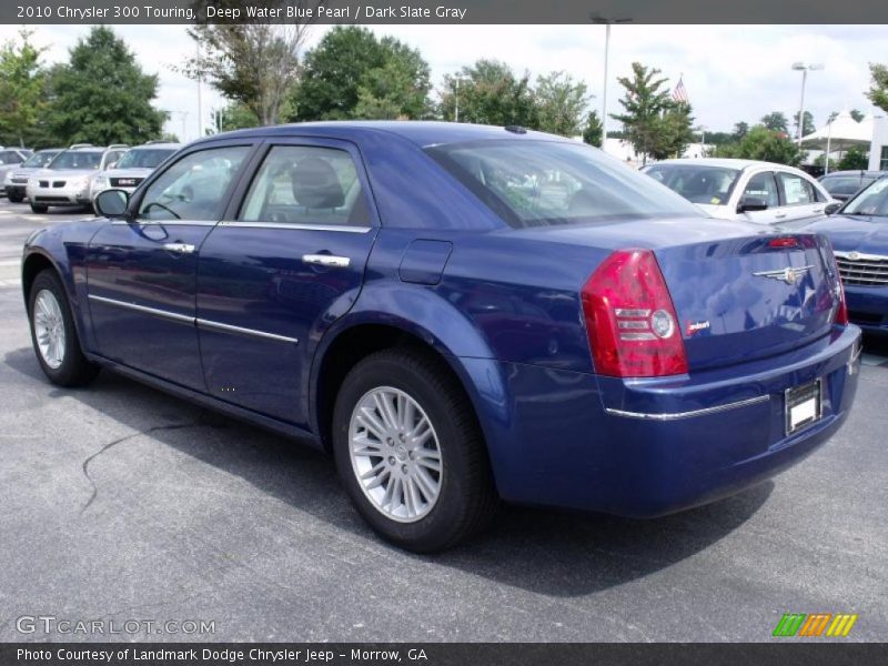 Deep Water Blue Pearl / Dark Slate Gray 2010 Chrysler 300 Touring