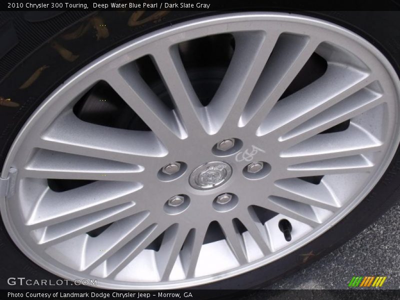 Deep Water Blue Pearl / Dark Slate Gray 2010 Chrysler 300 Touring