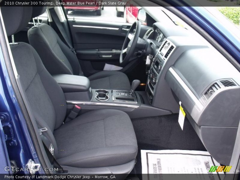 Deep Water Blue Pearl / Dark Slate Gray 2010 Chrysler 300 Touring