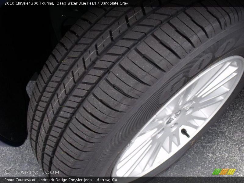 Deep Water Blue Pearl / Dark Slate Gray 2010 Chrysler 300 Touring