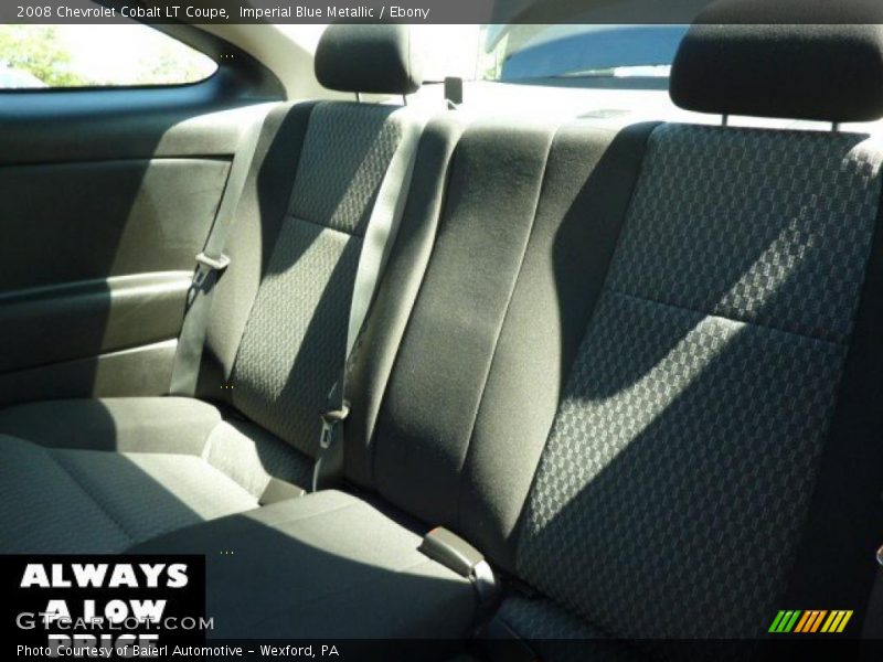 Imperial Blue Metallic / Ebony 2008 Chevrolet Cobalt LT Coupe