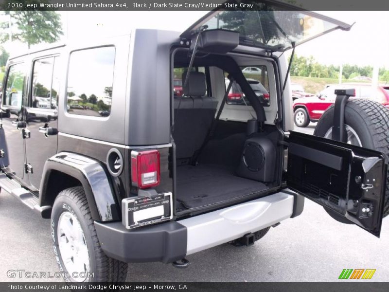 Black / Dark Slate Gray/Medium Slate Gray 2010 Jeep Wrangler Unlimited Sahara 4x4