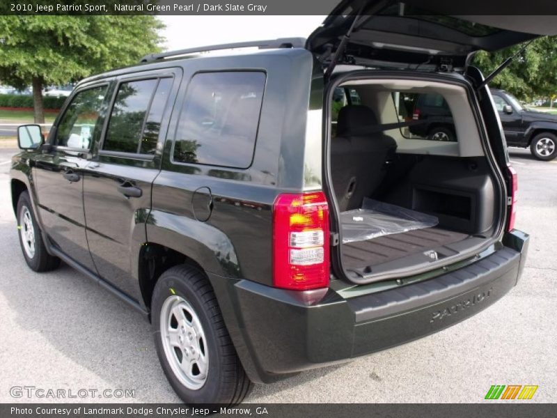 Natural Green Pearl / Dark Slate Gray 2010 Jeep Patriot Sport