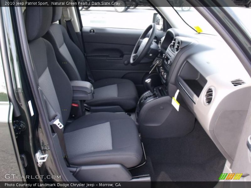 Natural Green Pearl / Dark Slate Gray 2010 Jeep Patriot Sport