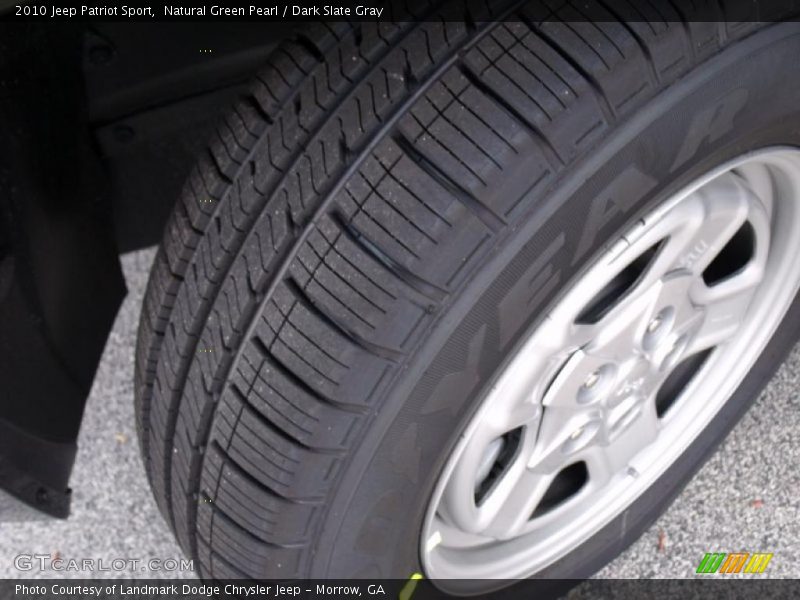 Natural Green Pearl / Dark Slate Gray 2010 Jeep Patriot Sport