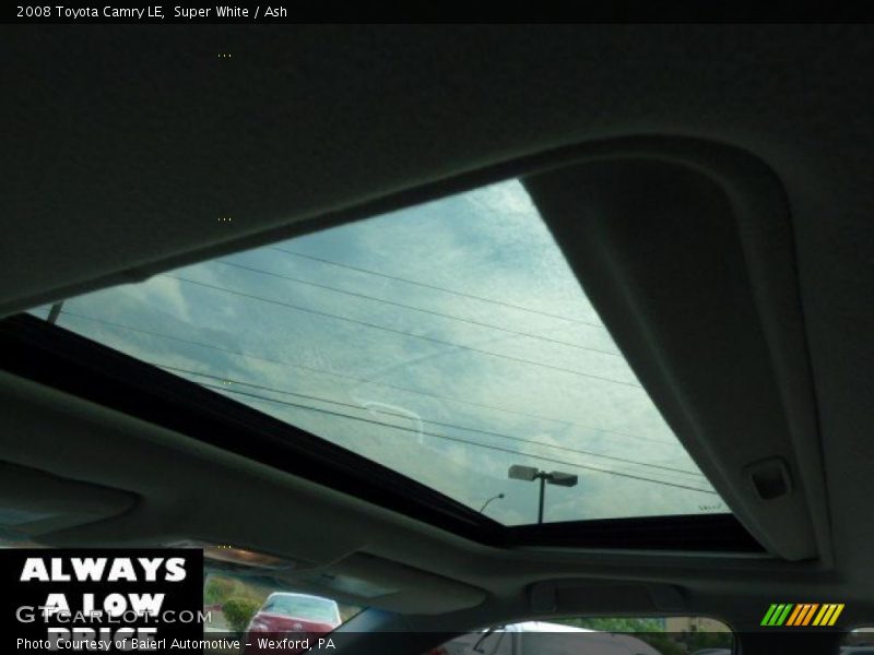 Super White / Ash 2008 Toyota Camry LE