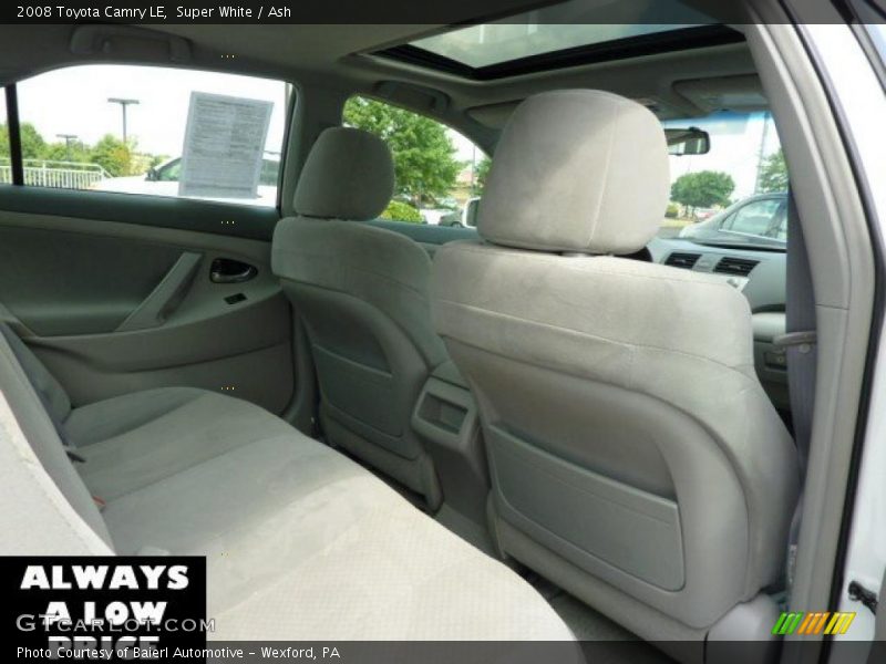 Super White / Ash 2008 Toyota Camry LE