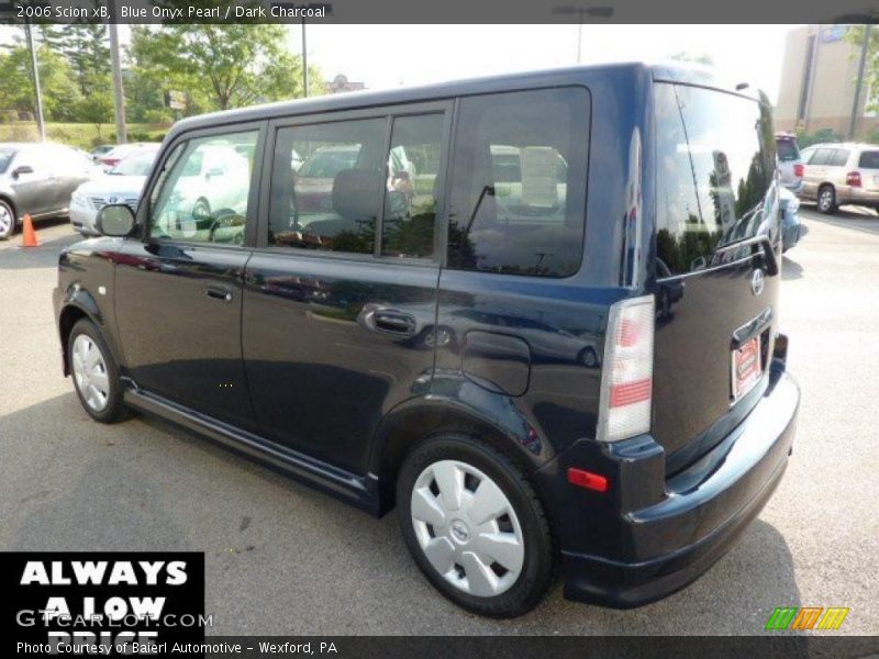 Blue Onyx Pearl / Dark Charcoal 2006 Scion xB