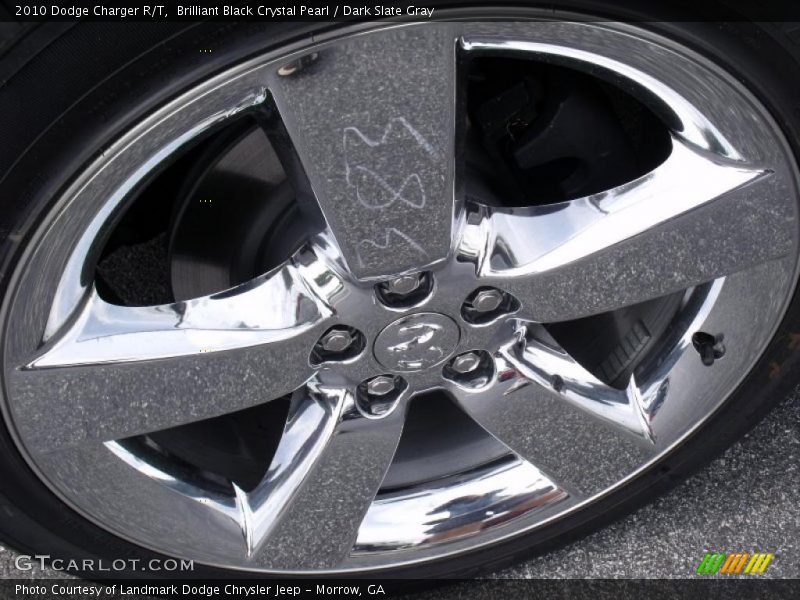 Brilliant Black Crystal Pearl / Dark Slate Gray 2010 Dodge Charger R/T