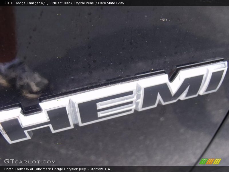 Brilliant Black Crystal Pearl / Dark Slate Gray 2010 Dodge Charger R/T