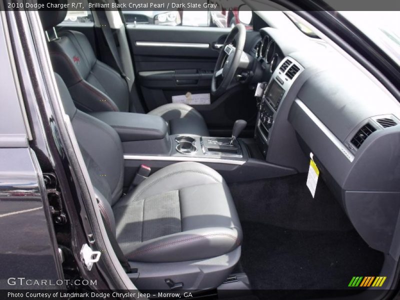 Brilliant Black Crystal Pearl / Dark Slate Gray 2010 Dodge Charger R/T