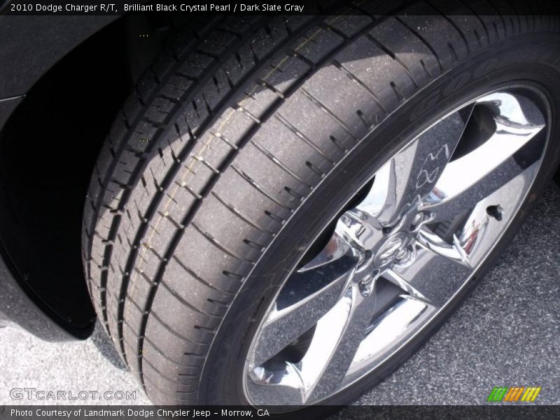 Brilliant Black Crystal Pearl / Dark Slate Gray 2010 Dodge Charger R/T