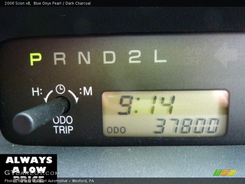 Blue Onyx Pearl / Dark Charcoal 2006 Scion xB