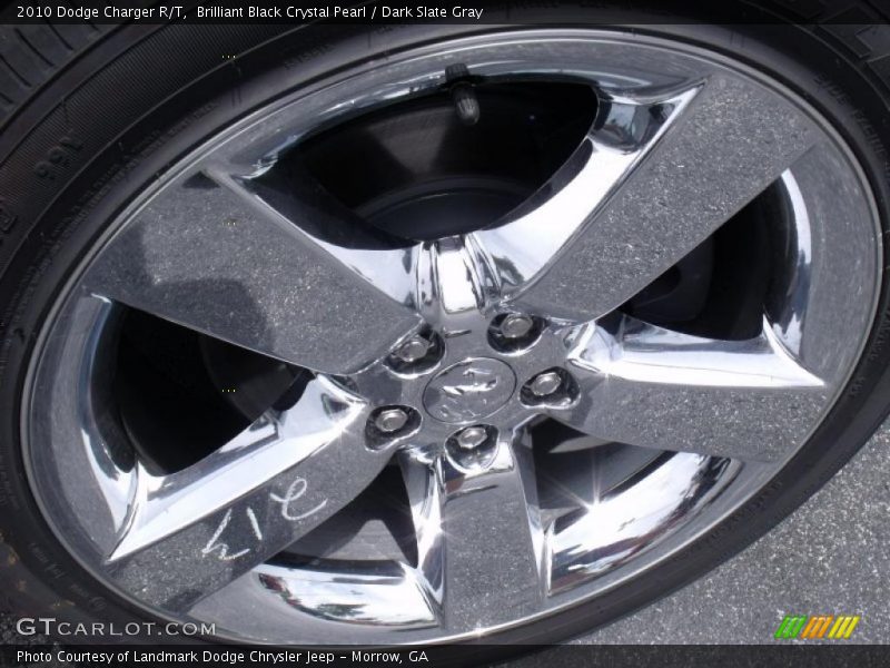 Brilliant Black Crystal Pearl / Dark Slate Gray 2010 Dodge Charger R/T