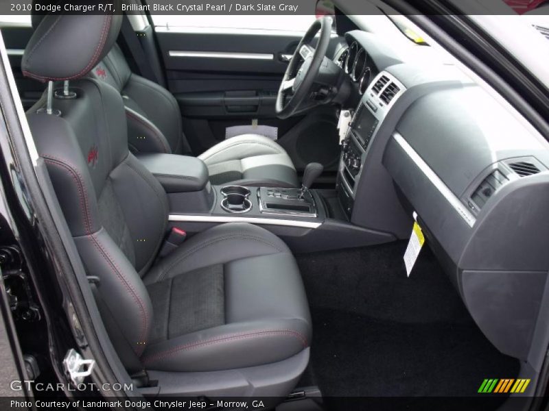 Brilliant Black Crystal Pearl / Dark Slate Gray 2010 Dodge Charger R/T