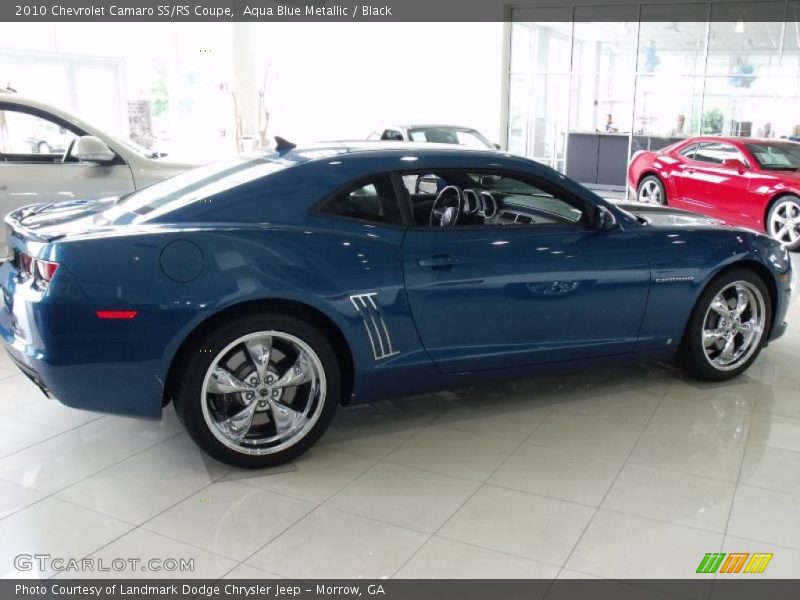 Aqua Blue Metallic / Black 2010 Chevrolet Camaro SS/RS Coupe