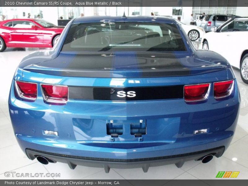 Aqua Blue Metallic / Black 2010 Chevrolet Camaro SS/RS Coupe
