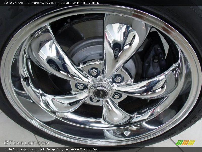 Aqua Blue Metallic / Black 2010 Chevrolet Camaro SS/RS Coupe