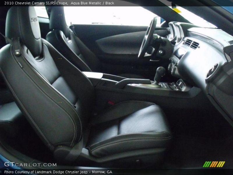 Aqua Blue Metallic / Black 2010 Chevrolet Camaro SS/RS Coupe