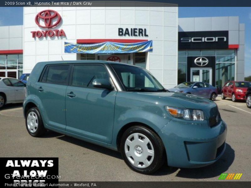 Hypnotic Teal Mica / Dark Gray 2009 Scion xB