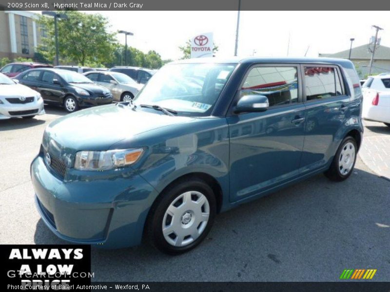 Hypnotic Teal Mica / Dark Gray 2009 Scion xB