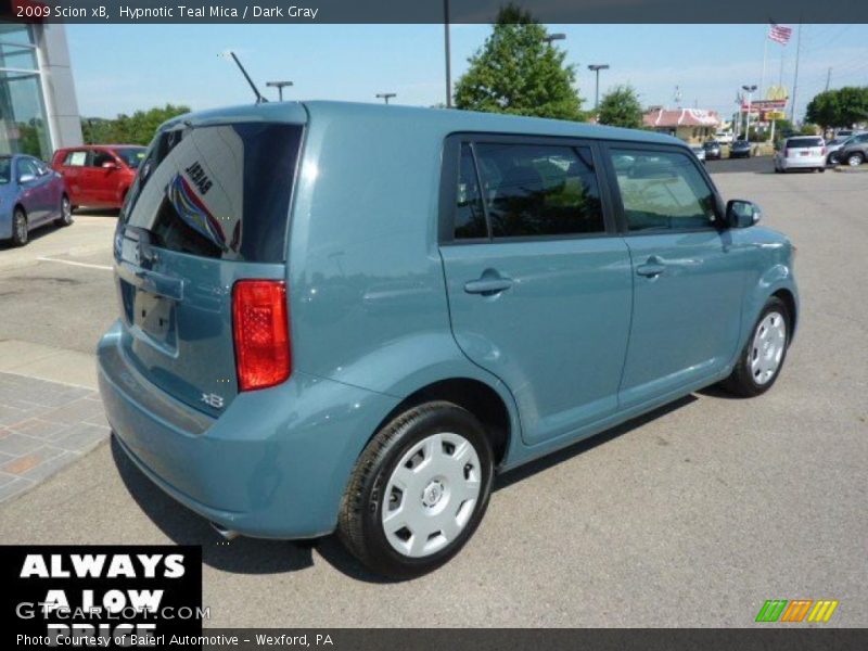 Hypnotic Teal Mica / Dark Gray 2009 Scion xB